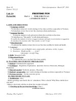 GIÁO ÁN TIẾNG ANH 7 Unit 14