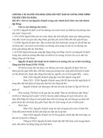 Đề cương ôn thi môn đường lối