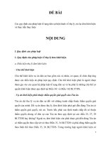 Các quy định của pháp luật tố tụng dân sự hiện hành về thụ lý, trả lại đơn khởi kiện và thực tiễn thực hiện