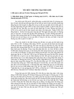 Giới thiệu về tổ chức thương mại thế giới và quá trình gia nhập của việt nam