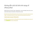 Hướng dẫn cách tải ảnh trên mạng về Iphone, Ipad