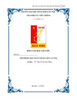 Mô phỏng bài toán thang máy 6 tầng