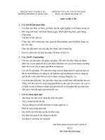 Đề cương ôn thi tiếng anh Sau Đại học kinh tế quốc dân