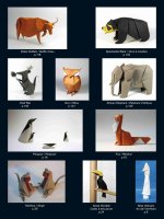 Ảnh mẫu origami sống động