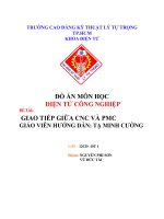 Đề tài   đặc điểm kỹ THUẬT ĐƯỜNG dẫn, bộ NHỚ địa CHỈ các GIAO DIỆN, cấu HÌNH cơ bản các GIAO DIỆN của PMC 