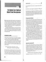 Firm valuation: Cost of Capital and Adjusted Present Value Approaches