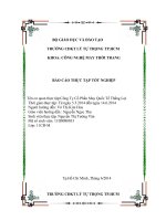 BÁO cáo THỰC tập tốt NGHIỆP CÔNG NGHỆ MAY THỜI TRANG