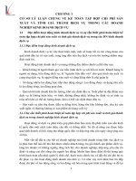 THỰC TRẠNG KẾ TOÁN TẬP HỢP CHI PHÍ SẢN XUẤT VÀ TÍNH GIÁ THÀNH DỊCH VỤ ĂN UỐNG TẠI CÔNG TY CỔ PHẦN TIA SÁNG - KHÁCH SẠN CITYBAY PALACE HOTEL