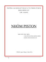 Đề tài NHÓM PISTON 