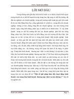 Một số giải pháp thúc đẩy hoạt động kinh doanh của trung tâm kinh doanh thương mại dịch vụ mía đường i 