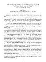 DE CUONG ON THI CAO HOC MON DIA LI KINH TE XA HOI