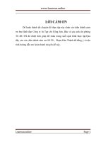 Một số giải pháp nhằm hoàn thiện cơ cấu tổ chức bộ máy quản lý tại công ty in tạp chí cộng sản 