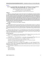 TÁCH và LOẠI bỏ NHIỄU CHO tín HIỆU điện tâm đồ ECG sử DỤNG PHƯƠNG PHÁP PHÂN TÍCH THÀNH PHẦN độc lập FASTICA cải TIẾN 