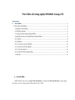 Bài tập lớn tìm hiểu về công nghệ OFDMA trong LTE 