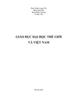 Giáo dục đại học thế giới và Việt Nam