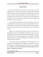 Nghiên cứu một số biện pháp nhằm thúc đẩy hoạt động tiêu thụ sản phẩm ở xí nghiệp kính long giang 