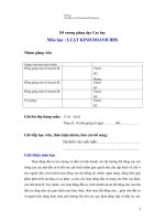 Đề cương môn học luật đầu tư và kinh doanh bất động sản 2016