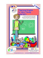 Teaching english to very young learners