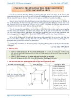 PHƯƠNG PHÁP tọa độ hóa GIẢI bài TOÁN HHKG