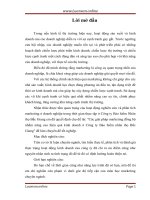 Các giải pháp marketing đồng bộ nhằm nâng cao hiệu quả kinh doanh ở công ty bảo hiểm nhân thọ bắc giang 