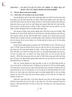 THỰC TRẠNG HIỆU QUẢ SỬ DỤNG VỐN LƯU ĐỘNG TẠI CÔNG TY CỔ PHẦN XÂY LẮP DẦU KHÍ TOÀN CẦU