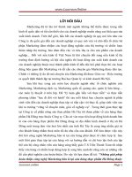 Những giải pháp hoàn thiện công nghệ marketing bán lẻ tại cửa hàng thực phẩm hà đông thuộc công ty cổ phần nông sản thực phẩm hà tây 