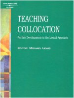 Teaching collocation further developments in the lexical approach