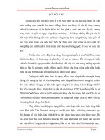 Giải pháp nhằm mở rộng hoạt động tín dụng tài trợ xuất nhập khẩu tại sở giao dịch i  ngân hàng đầu tư và phát triển việt nam 