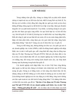 Dự báo về tác động của tổ chức thương mại thế giới WTO đối với các doanh nghiệp xuất khẩu vừa và nhỏ việt nam – những giải pháp đề xuất 