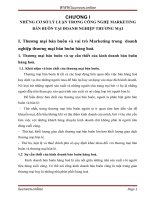 HOÀN THIỆN CÔNG NGHỆ MARKETING bán BUÔN HÀNG hạt NHỰA và sắt THÉP tại CÔNG TY CUNG ỨNG DỊCH vụ HÀNG KHÔNG  