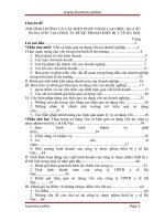 PHƯƠNG HƯỚNG và các BIỆN PHÁP NÂNG CAO HIỆU QUẢ sử DỤNG vốn tại CÔNG TY dược PHẨM THIẾT bị y tế hà nội 