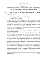 MỘT số GIẢI PHÁP HOÀN THIỆN CHIẾN lược MARKETING THÂM NHẬP THỊ TRƯỜNG THAN NHẬT bản tại COALIMEX 