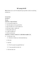 Mẫu đề cương khóa luận TN