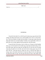 Đẩy mạnh hoạt động tiêu thụ sản phẩm ở công ty thực phẩm miền bắc 