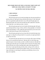 Kinh nghiệm bồi dưỡng học sinh giỏi môn hoá học lớp 9 