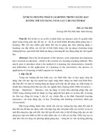 ÁP DỤNG PHƯƠNG PHÁP e LEARNING TRONG GIẢNG dạy HƯỚNG tới xây DỰNG NĂNG lực CHO NGƯỜI học