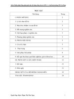 Kinh nghiệm tổ chức sinh hoạt chi bộ trường học 