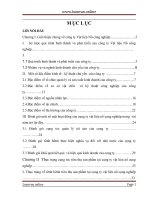 Một số biện pháp nhằm đẩy mạnh hoạt động tiêu thụ sản phẩm vật liệu nổ tại công ty vật liệu nổ công nghiệp 