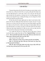 Một số giải pháp hoàn thiện công tác lập chiến lược kinh doanh của tổng công ty thương mại hà nội từ nay đến 2010 