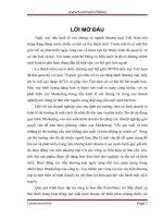 Hoàn thiện công nghệ marketing xúc tiến thương mại tại công ty hoá dầu petrolimex 