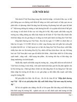 Về hiệp định thương mại việt – mỹ và các giải pháp thúc đẩy xuất khẩu hàng việt nam sang thị trường mỹ 