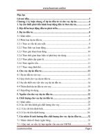 Một số giải pháp cao chất lượng cho vay dự án đầu tư tại sở giao dịch 1 ngân hàng đầu tư và phát triển việt nam 