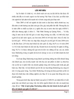 Một số giải pháp marketing nhằm thu hút khách du lịch quốc tế đến với khách sạn quốc tế ASEAN 