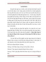 Hoàn thiện công tác xây dựng hệ thống tài liệu trong quá trình áp dụng ISO 9000 tại công ty chế tạo điện cơ 