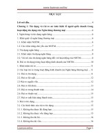 Một số giải pháp hạn chế rủi ro an toàn tín dụng đối với kinh tế ngoài quốc doanh tại ngân hàng công thương đống đa 