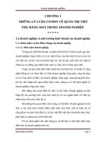 NÂNG CAO CHẤT LƯỢNG CÔNG tác QUẢN TRỊ TIÊU THỤ HÀNG HOÁ tại xí NGHIỆP CHẾ BIẾN THUỶ đặc sản XUẤT KHẨU  hà nội 