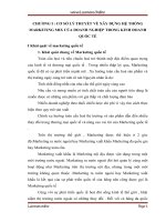 Một số giải pháp hoàn thiện hệ thống marketing mix của công ty giầy thượng đình trên thị trường quốc tế 