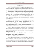 Hoàn thiện tổ chức hoạt động marketing của công ty lắp máy và xây dựng số 10 