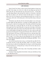 Hoàn thiện nội dung phân tích tình hình và hiệu quả xuất khẩu tại công ty xuất nhập khẩu hà nội  