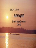 Văn bản 9 Bến quê (lớp 9)